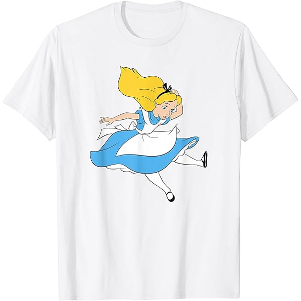 【新品XXXL】Tefuny / ALICE T-SHIRT Amazon.com: Disney Alice in Wonderland Alice Falling T-Shirt